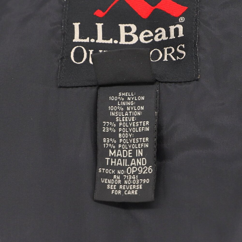 L.L.BEAN OUTDOORS Women's Parka Insulated Hooded Long Jacket Green Black Size L - Picture 11 of 11